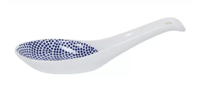 Blue / White Spoon Dots - Nippon Blue - 13.8 x 4.8 cm