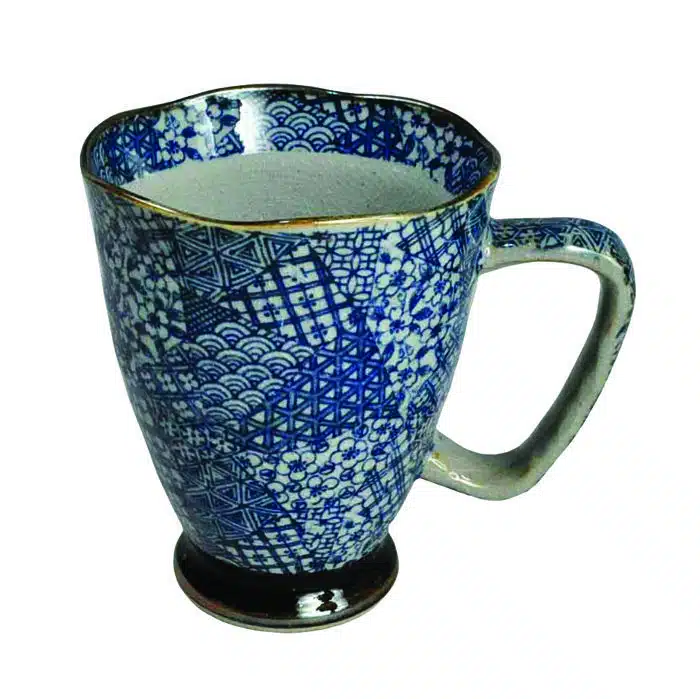 Blue / Gray Mug - 9 x 11cm 400ml