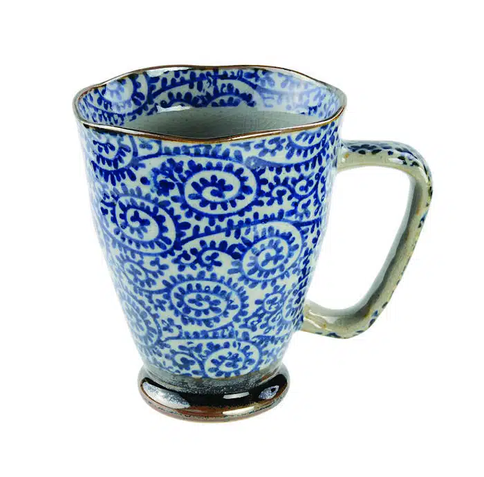Blue / Gray Mug - 9 x 11cm 400ml