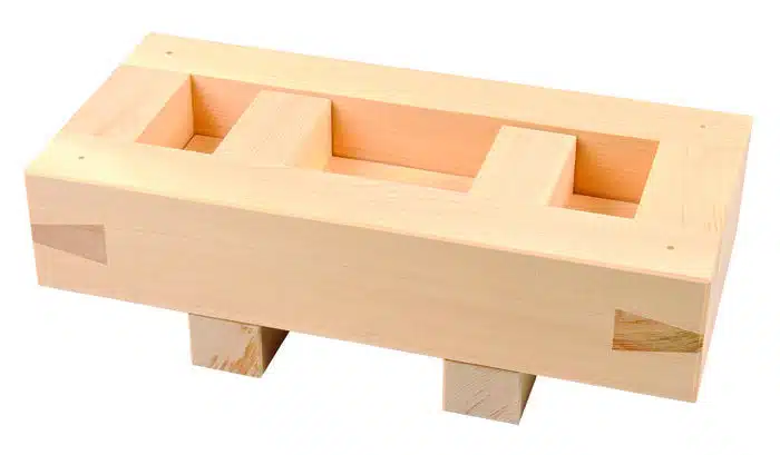 Wooden sushi shape - wooden goods - 24 x 11.5 x 7.5 cmh