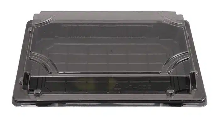Tray with removable lid - 17 x 9 x 2 cm (packed per 50)