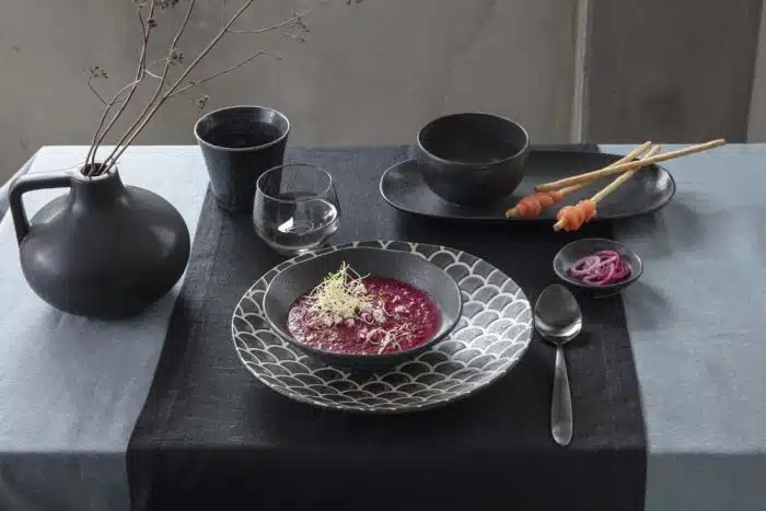 Matte Black Bowl - Onyx Noir - 13 x 8 cm 600 ml - Image 2