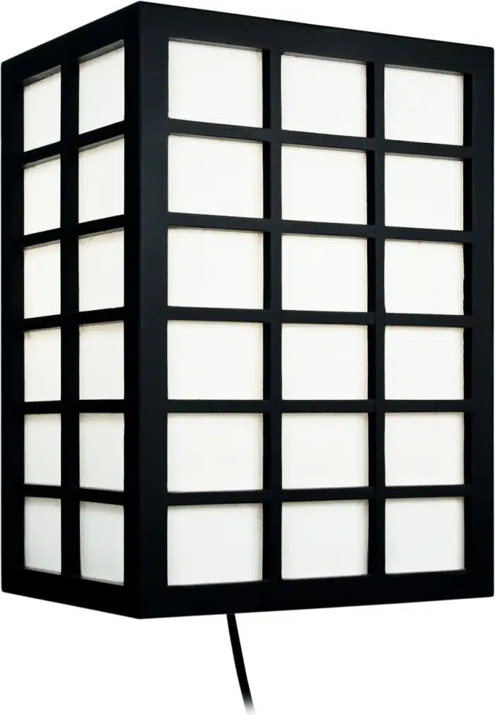 Wandlamp kanazawa black