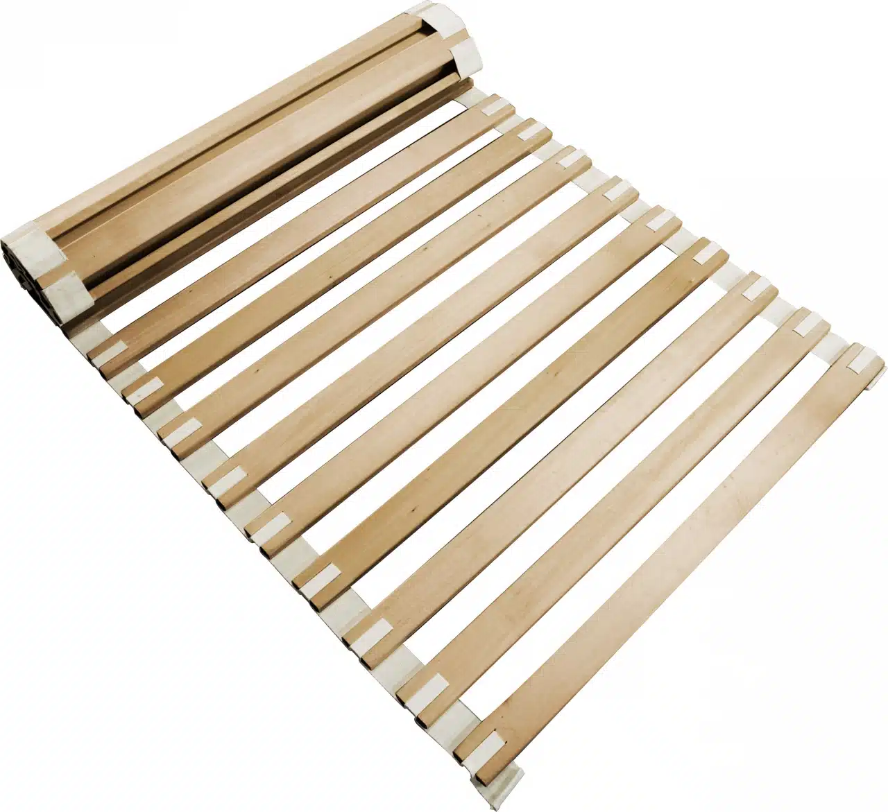 Rollable slatted frame with fixed bottom 99 x 216