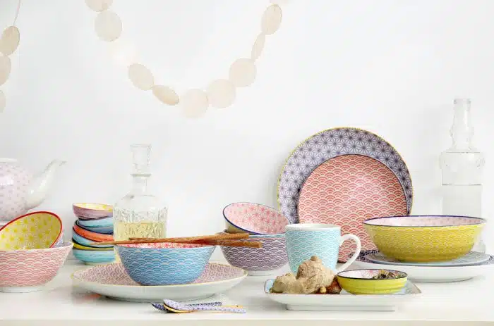 Star / Wave cup set 4 pieces 8.5x10.2cm 380ml - Image 3