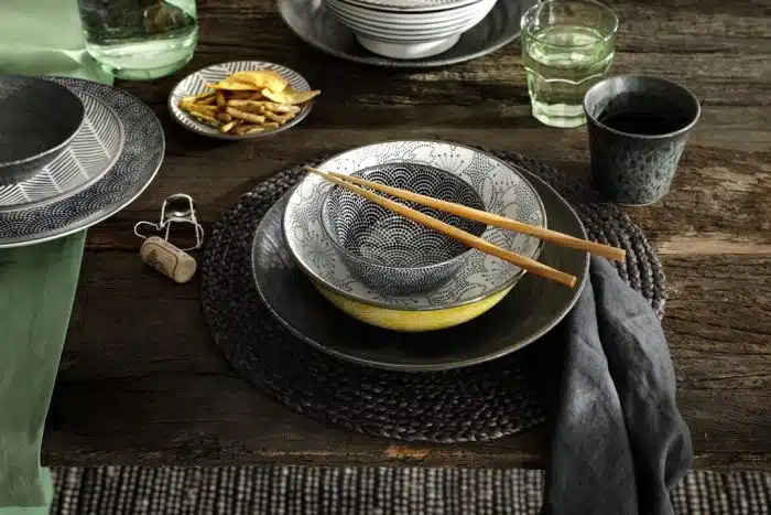 Blue / White Bowl - Mixed Bowls - 15 x 7 cm 500 ml - Image 2