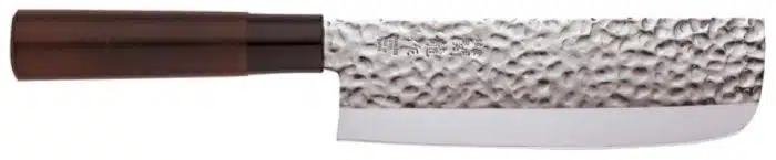 Stainless Steel - Cooking Knife - Nakkiri - 16.5cm - Hammered Style