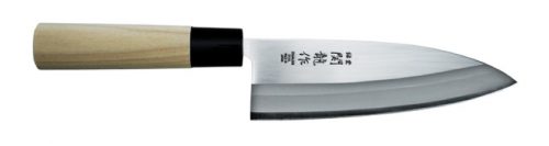 Stainless Steel - Cooking Knife - Deba - 15cm