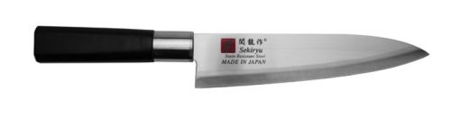 Knife Stainless Steel Gyuto 180mm ABS Black Handle