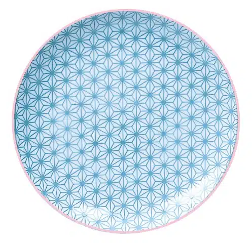 Tokyo Design Studio - Star/Wave - Bord - 25.7x3cm - L.Blauw/Roze