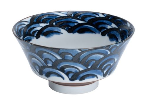 Tokyo Design Studio - Mixed Bowls Sori - Rijstkom Nami - 18 x 9 cm