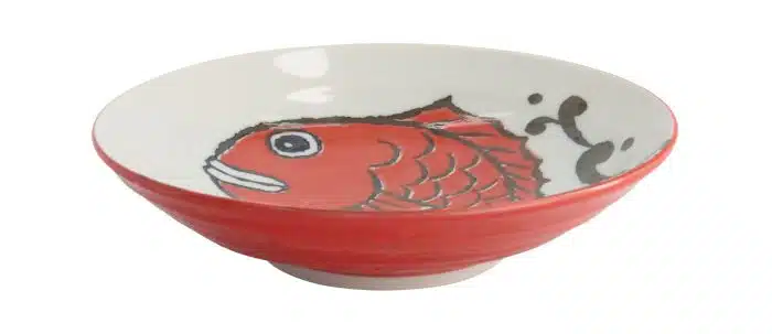 Tokyo Design Studio - Sea Food - Deep Plate - Red - 900ml