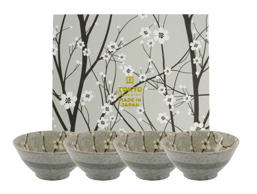 Tokyo Design Studio - Grey Soshun - Kommen Set - 13x6 - 350ml