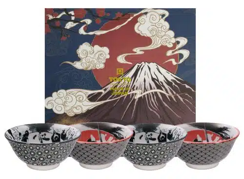 Tokyo Design Studio - Mixed Bowl Ninja - Kommen Set - 14.8x7cm - 550ml
