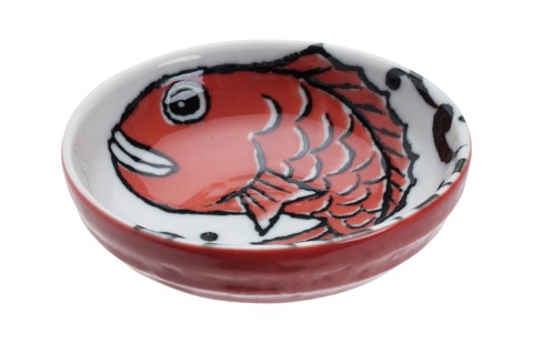 Seafood Dish 9.5x3cm 150ml Snapper Red