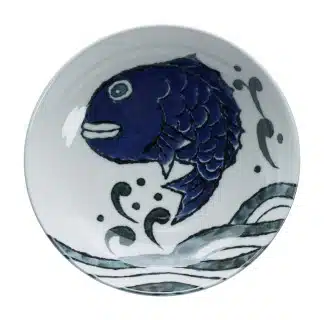 Tokyo Design Studio - Seafood - Ramen Bowl - Snapper - Blue - 18,5x8,2cm - 1200ml - Image 2