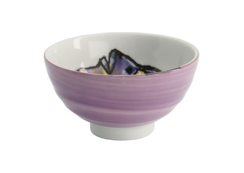 Seafood Rice Bowl 11.2x6.2cm 300ml Fugu Purple