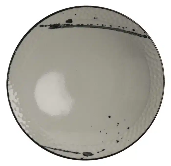 Tokyo Design Studio - Mixed Bowls - Kuro Tobashi - 25.5x6cm 1000ml - Image 2