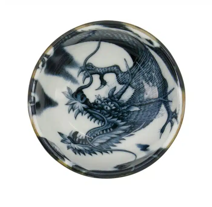 Tokyo Design Studio – Japonism - Dragon - Sauce dish - Black - 95ml - 8.7 x 3.7cm - Image 2