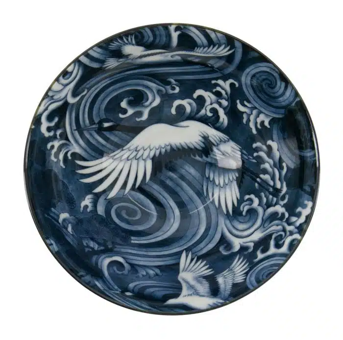 Tokyo Design Studio - Japonism Crane - Bowl - Black - 17.8x8.8cm 1000ml - Image 2