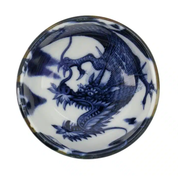 Tokyo Design Studio - Japonism Dragon - Bowl - Blue - 8.7x3.7cm 95ml - Image 2