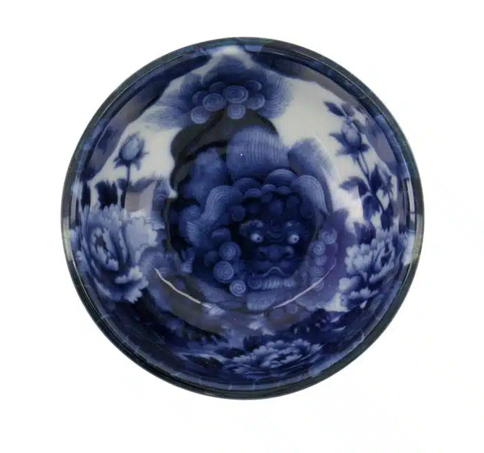 Tokyo Design Studio - Japonism Lion - Sauce dish - Blue - 8.7x3.7cm 95ml - Image 2