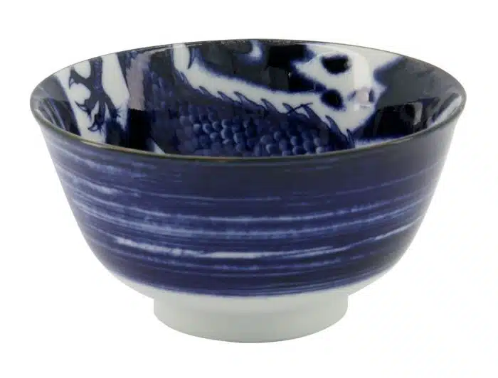 Tokyo Design Studio – Japonism Dragon – Tayo Bowl – Blue – 12.7×6.8cm 350ml