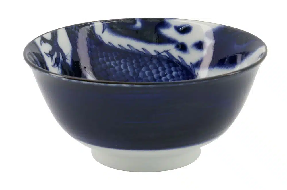 Tokyo Design Studio - Japonism Dragon - Tayobowl - Blue - 500ml - 14.7x6.9cm - Image 2