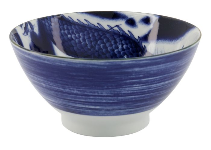 Tokyo Design Studio - Japonism Dragon - Ramenbowl - Blue - 1000ml - 17.8x8.8cm - Image 2