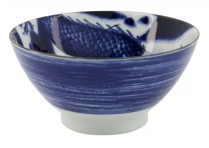 Tokyo Design Studio - Japonism Dragon - Ramenbowl - Blue - 1000ml - 17.8x8.8cm - Image 2