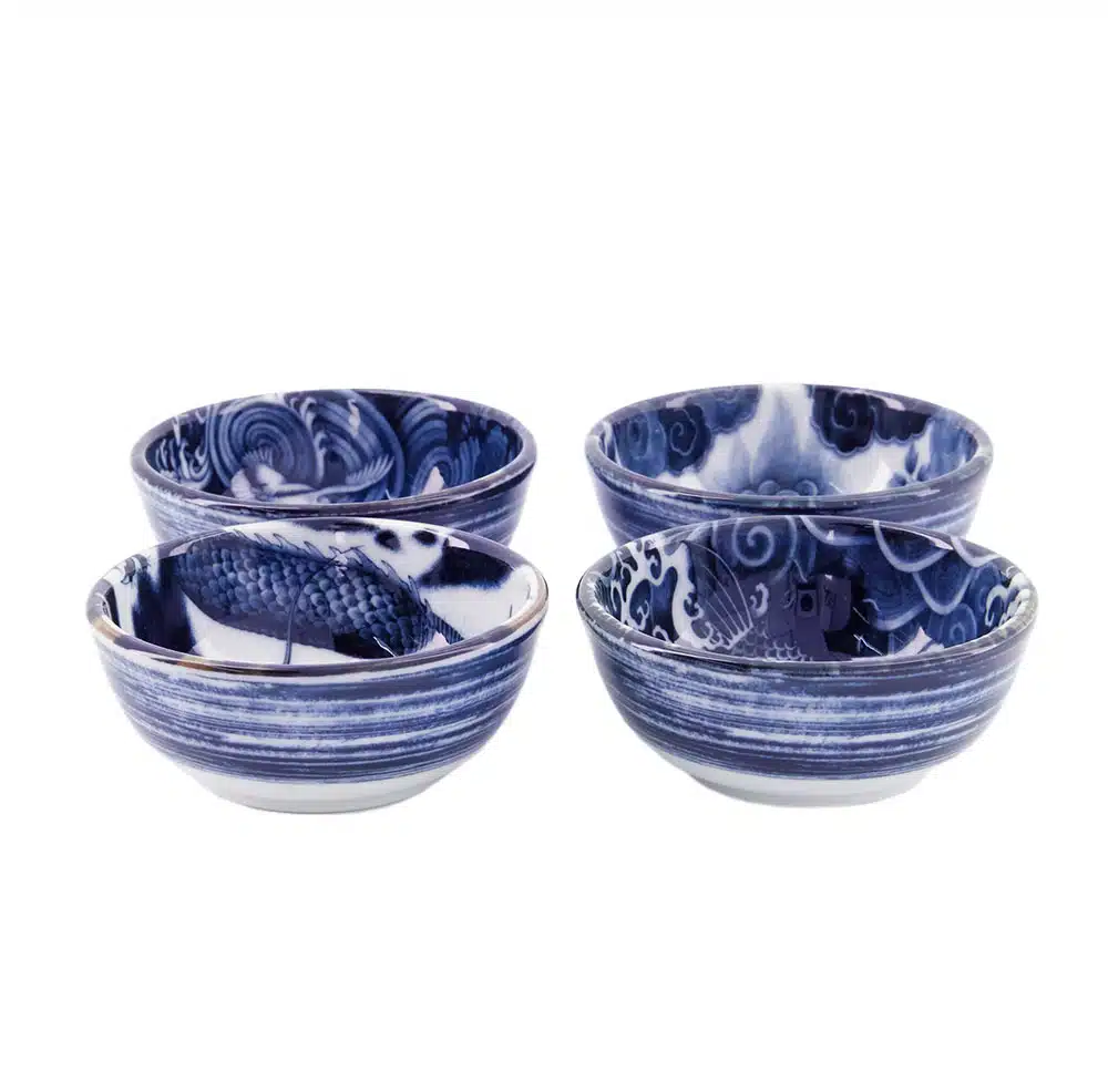 Tokyo Design Studio - Japonism - Sauce dishes - Set of 6 pieces - 95ml - 8.7x3.7cm - Image 2