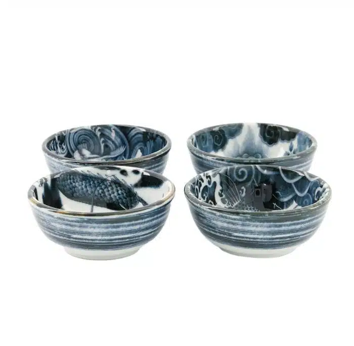 Tokyo Design Studio - Japonism - Sauce dishes - Set of 6 pieces - 95ml - 8.7x3.7cm - Image 2