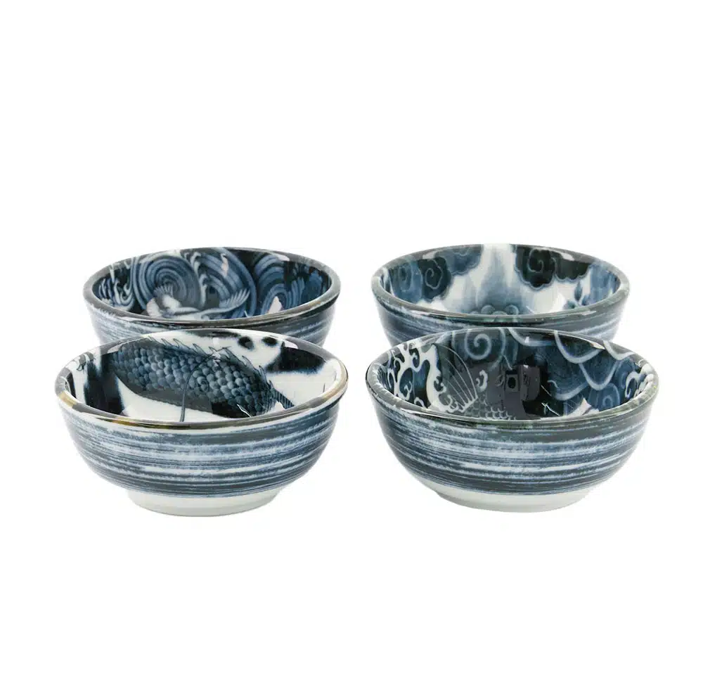 Tokyo Design Studio - Japonism - Sauce dishes - Set of 6 pieces - 95ml - 8.7x3.7cm - Image 2