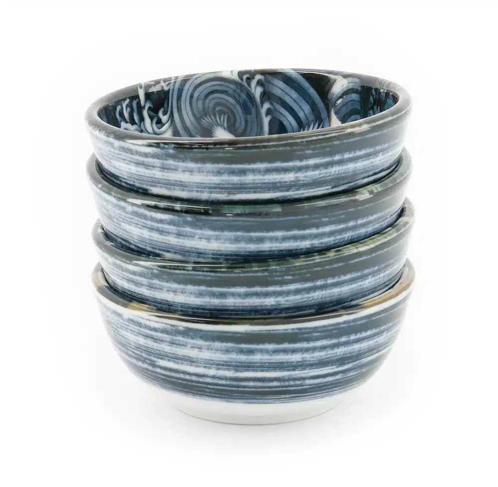 Tokyo Design Studio - Japonism - Sauce dishes - Set of 6 pieces - 95ml - 8.7x3.7cm - Image 3