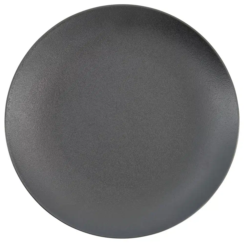 Tokyo Design Studio - Yuzu Black - Round Plate - 27.1x3cm - Image 2