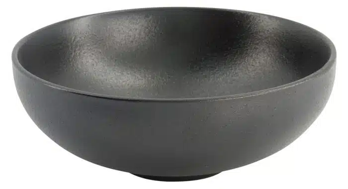 Tokyo Design Studio - Yuzu Black - Round Bowl - Black - 16x5.9cm 630ml