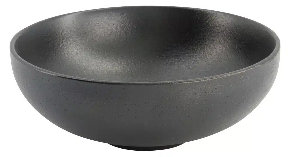 Tokyo Design Studio - Yuzu Black - Round Bowl - Black - 16x5.9cm 630ml