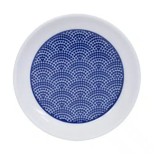 Tokyo Design Studio - Nippon Blue - Thee Schoteltje - Stippen - 9 x 1.5cm