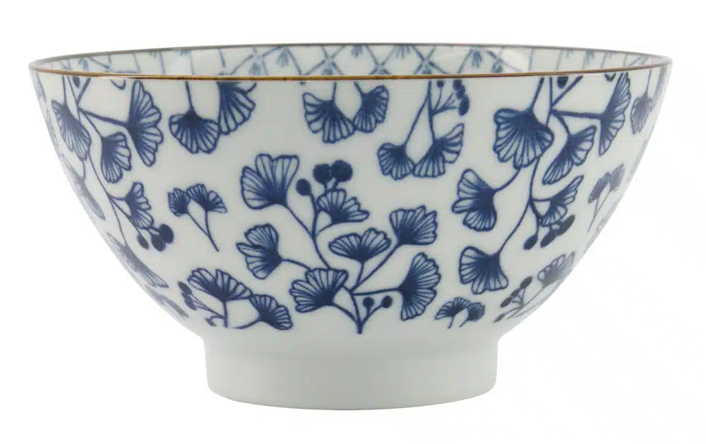 Tokyo Design Studio - Flora Japonica - Sori Bowl Ivy - 18x9cm 950ml - Image 3