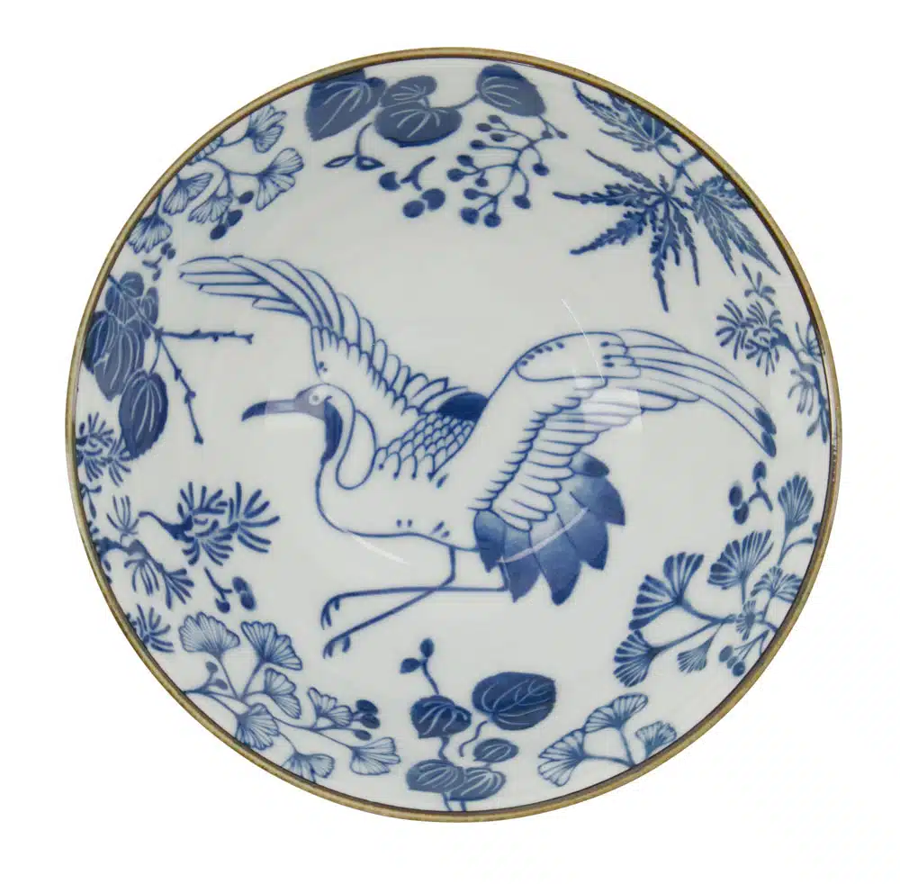 Tokyo Design Studio - Flora Japonica - Sori Bowl Crane - 18x9cm 950ml - Image 3