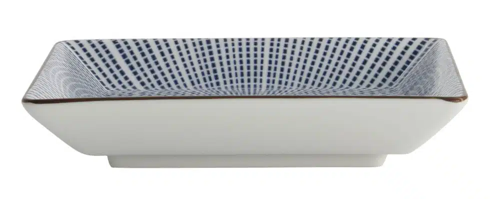 Tokyo Design Studio - Sendan Blue - Square Plate - 11.5x11.5x2.5 cm - Image 3