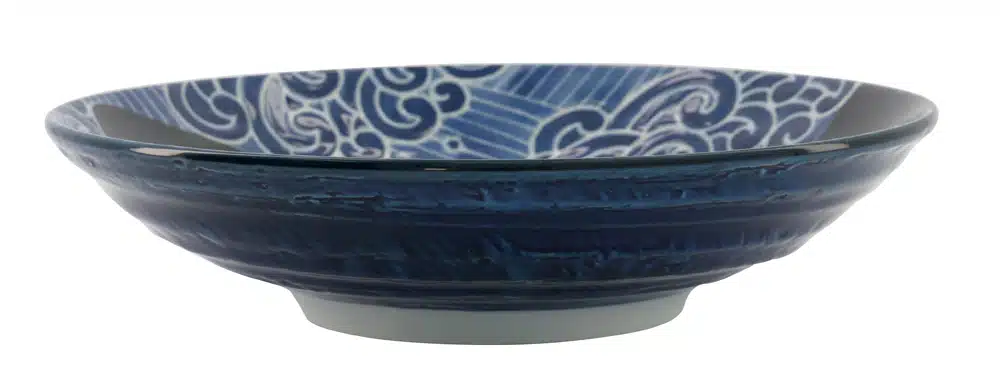 Tokyo Design Studio - Kawaii - Pasta Plate - Whale - 21.7x5.3cm 800ml - Image 3