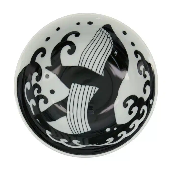 Tokyo Design Studio - Kawaii - Noodle Bowl - Whale - 20.3x8cm - Image 2