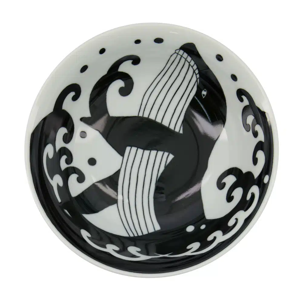 Tokyo Design Studio - Kawaii - Noodle Bowl - Whale - 20.3x8cm - Image 2