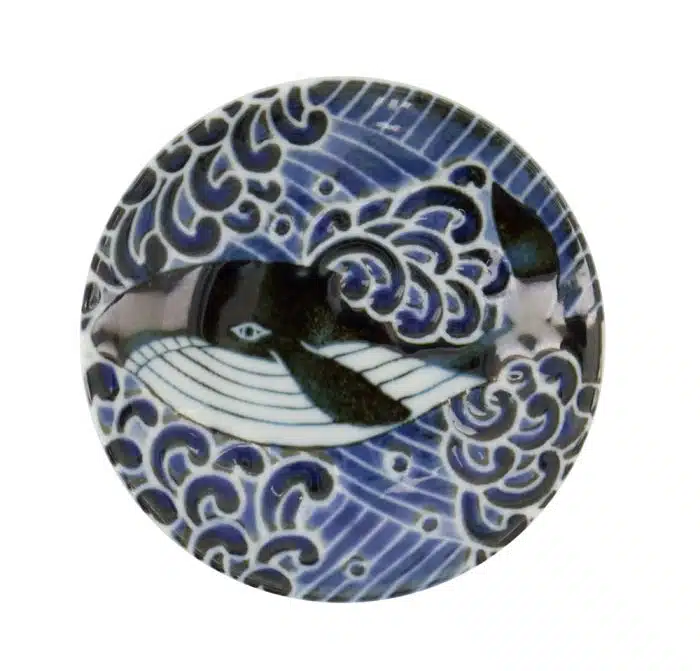 Tokyo Design Studio - Kawaii - Petite Assiette - Baleine - 10x1.9cm - Image 3
