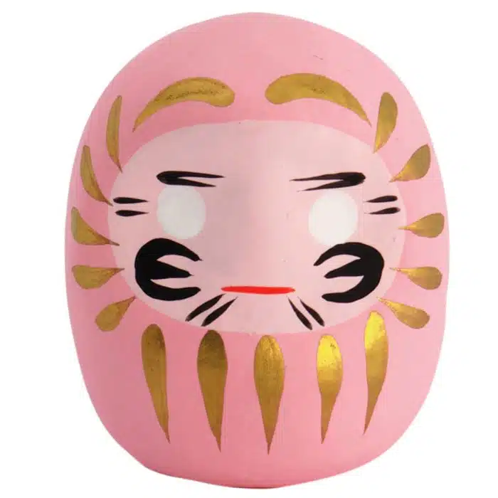 Pink Daruma Doll - 6cm