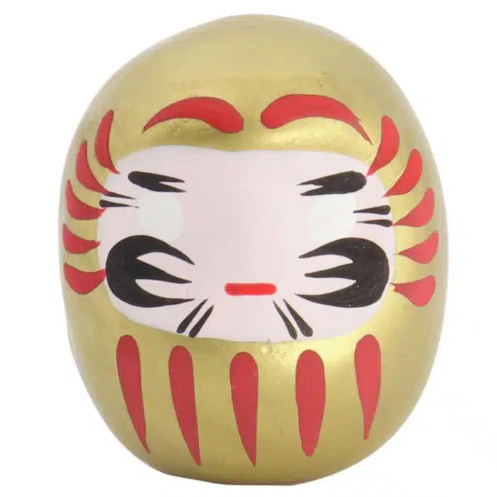 Golden Daruma Doll - 6 cm
