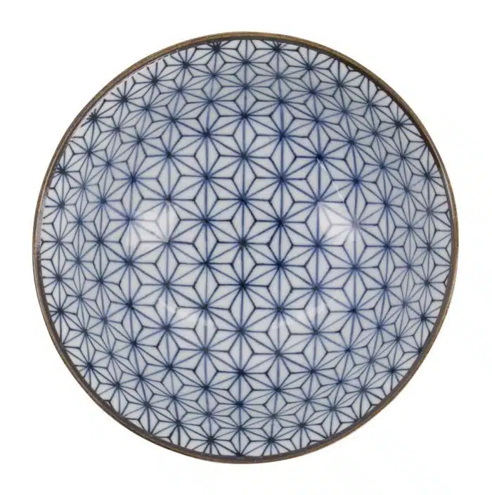 Tokyo Design Studio – Mixed Bowls – Tayo Bowl – Asanoha Navy – 14.8×6.8cm 550 ml - Image 3