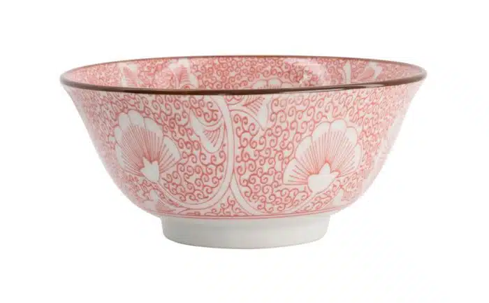 Tokyo Design Studio – Mixed Bowls – Tayo Bowl – Ginkgo Red – 14.8×6.8cm 550ml - Image 2