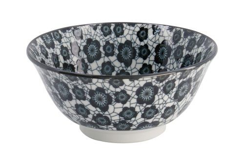 Tokyo Design Studio - Mixed Bowls - Tayo Bowl - Ume Kannyu Zwart - 14.8×6.8cm 550ml